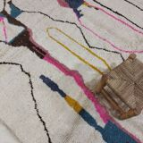 Handmade moroccan berber carpet 293 x 187 cm