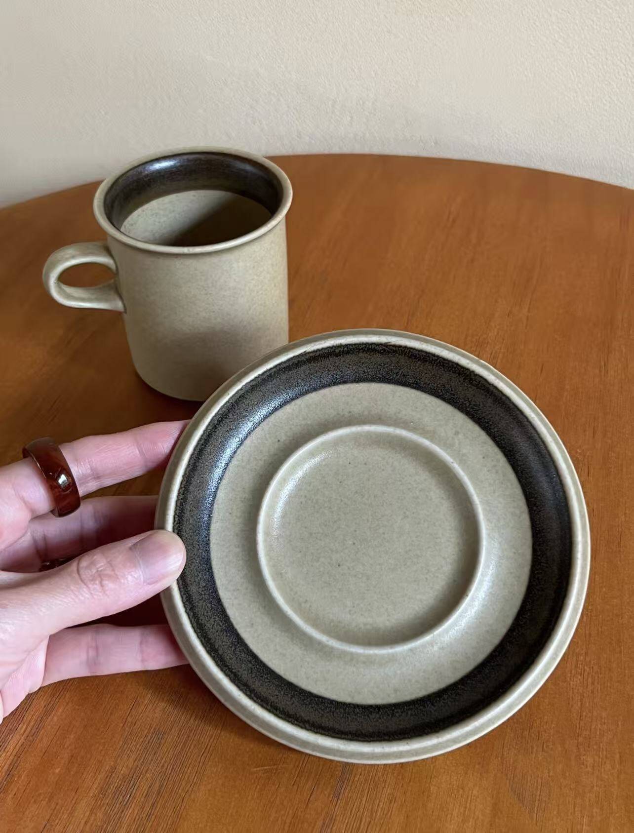 Tunturi tea cup and saucer