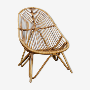 Bucket armchair in Dutch design 1950