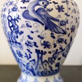 Hand-painted ceramic vase, Portugal