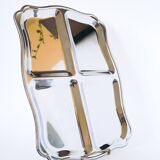 Rectangular tray with compartments, 1970 - 42 X 29 cm