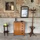 Vintage teak shoe cabinet – 1960s