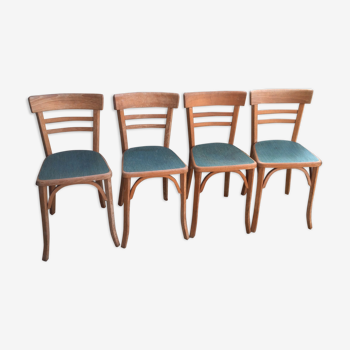 4 vintage Baumann bistro chairs