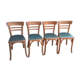4 vintage Baumann bistro chairs