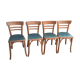 4 chaises bistrot Baumann vintage