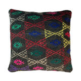 Vintage turkish kilim cushion cover 40 x 40 cm