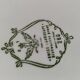 8 old pieces with English decoration – Mismatched collection