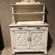 Old patinated dresser buffet