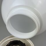 50s 60s lamp light wall lamp cellar lamp plastic & glass Bauhaus