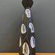 Bay vase model 245-40 decor Kongo by Bodo Mans 1958
