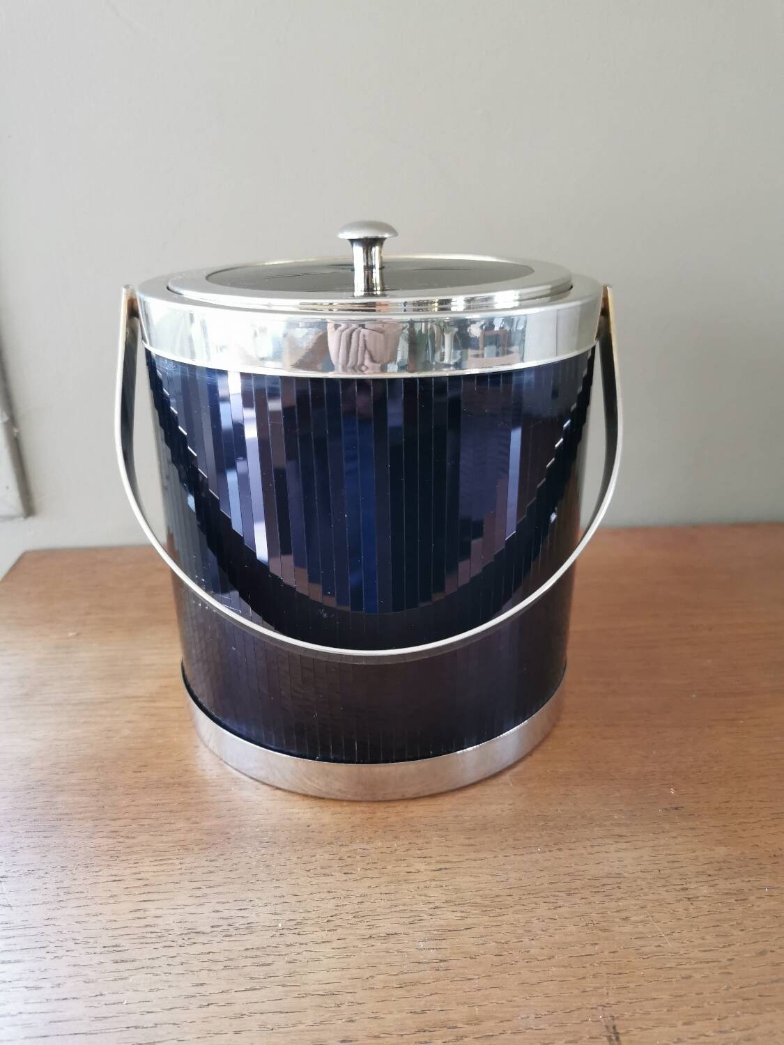 Large Vintage Ice Bucket Glacette Lidian