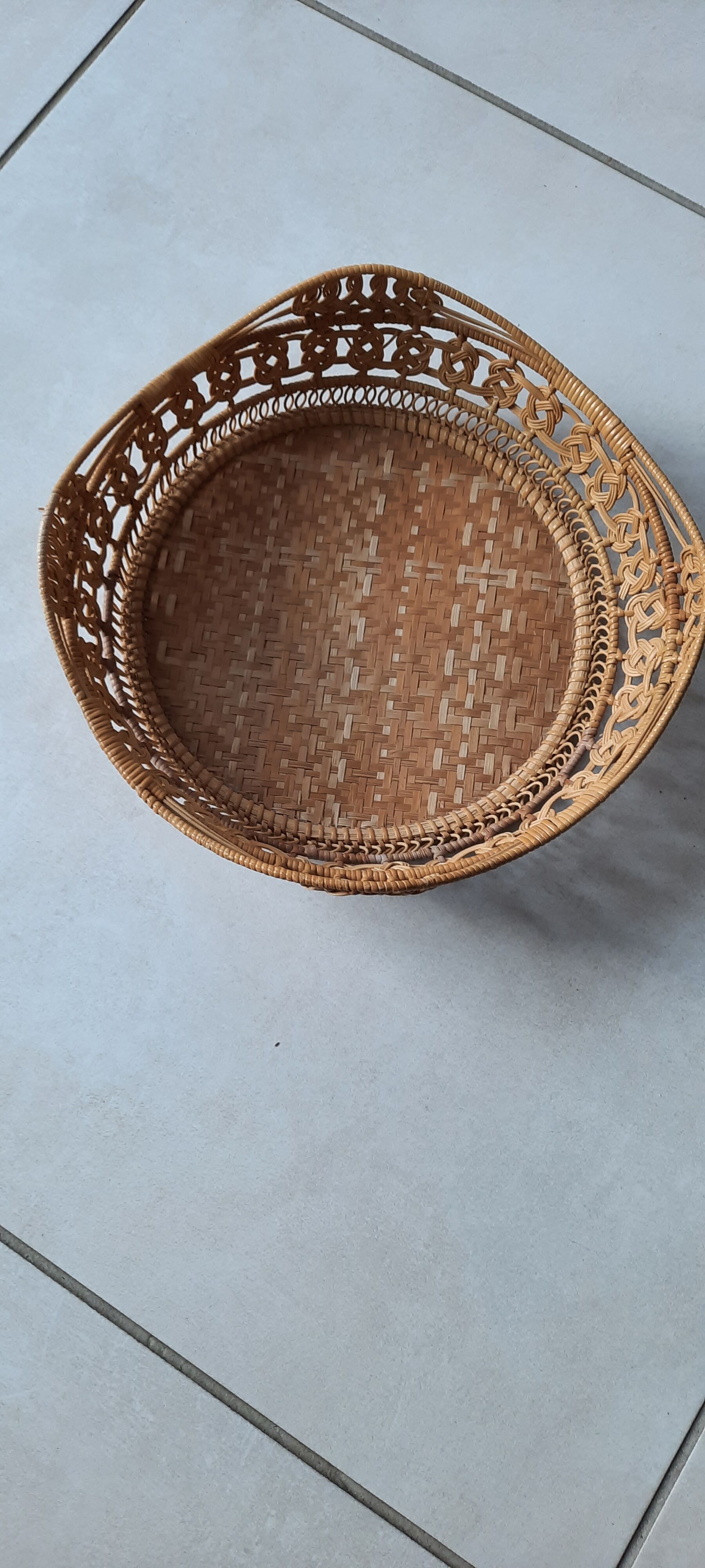Old braided basket