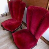 Fauteuils en velours