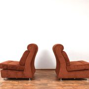 Mid-Century Italian Lounge Chairs, 1970s, Set of 2