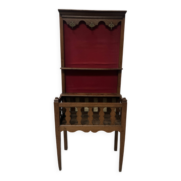 Meuble " Etimier de Picardie " en bois de chêne XVIII siècle