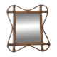 Miroir des années 60 Rotin/bambou