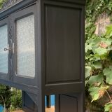 Parisian art deco buffet in solid walnut 1930