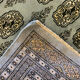 New grey bokhara runner rug - 78x234cm