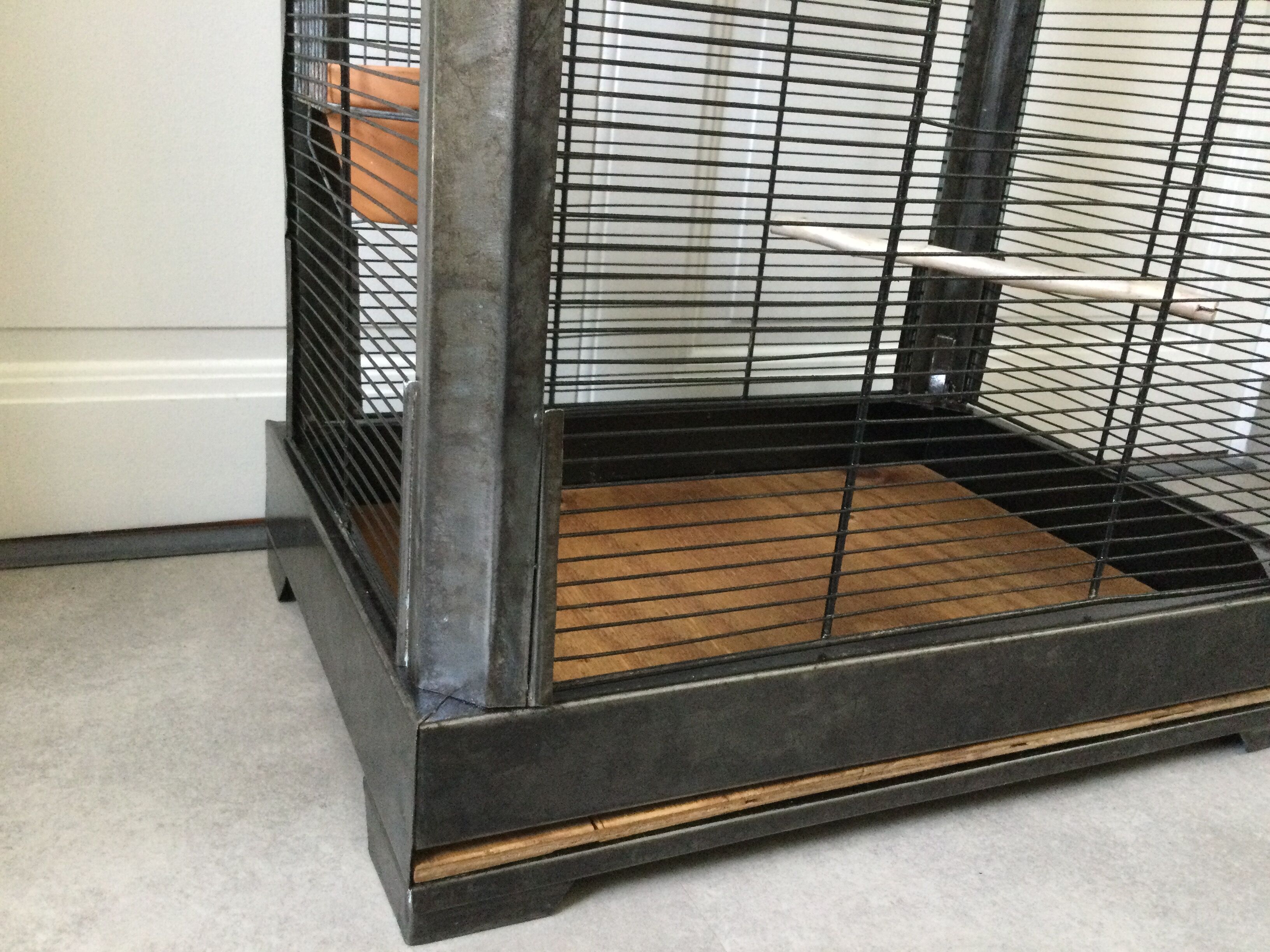 Bird cage, restored