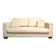 Off-white 3-seater sofa