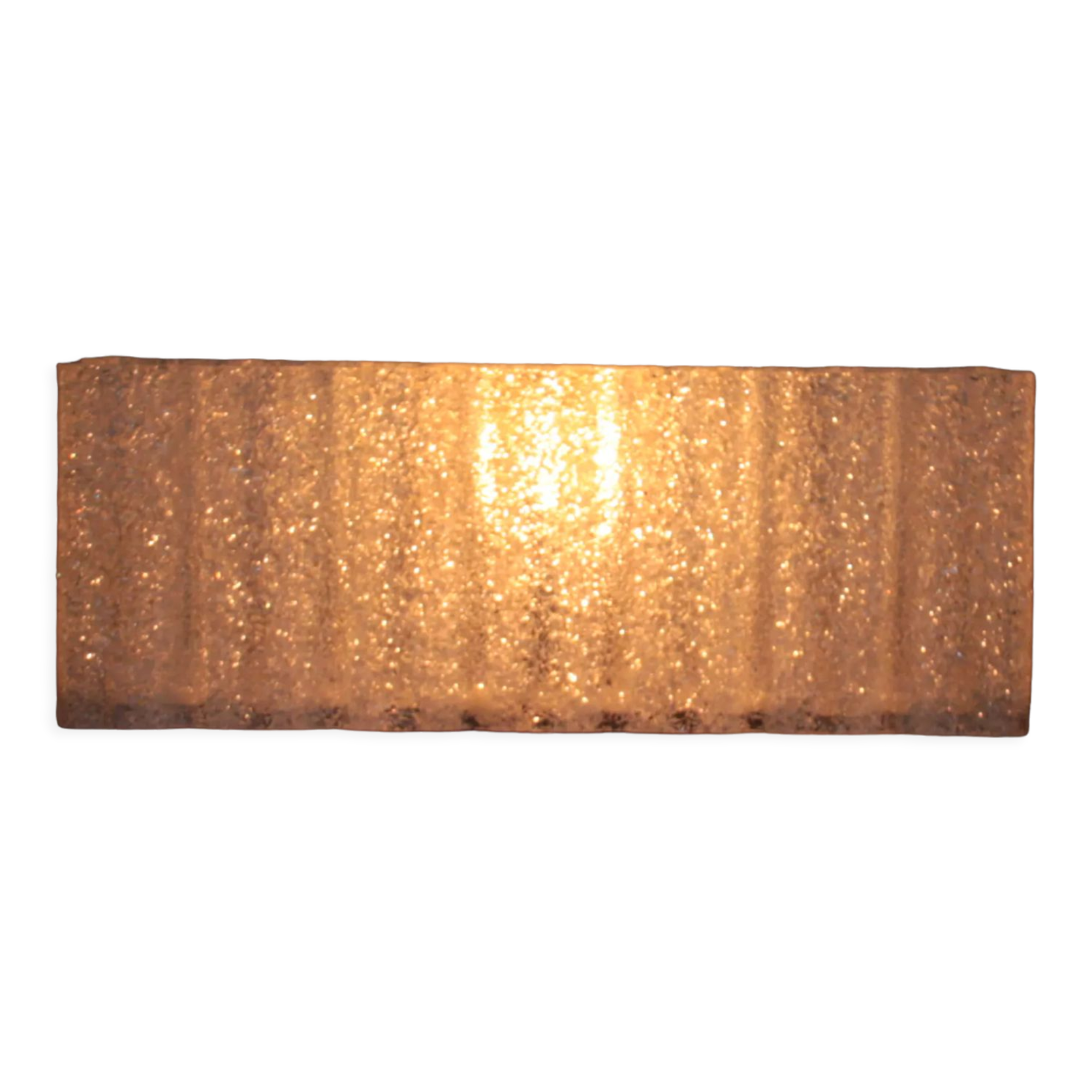 Wall lamp in perspex 60/70 rectangular old vintage decoration