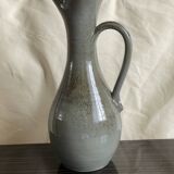 Green vintage ceramic vase