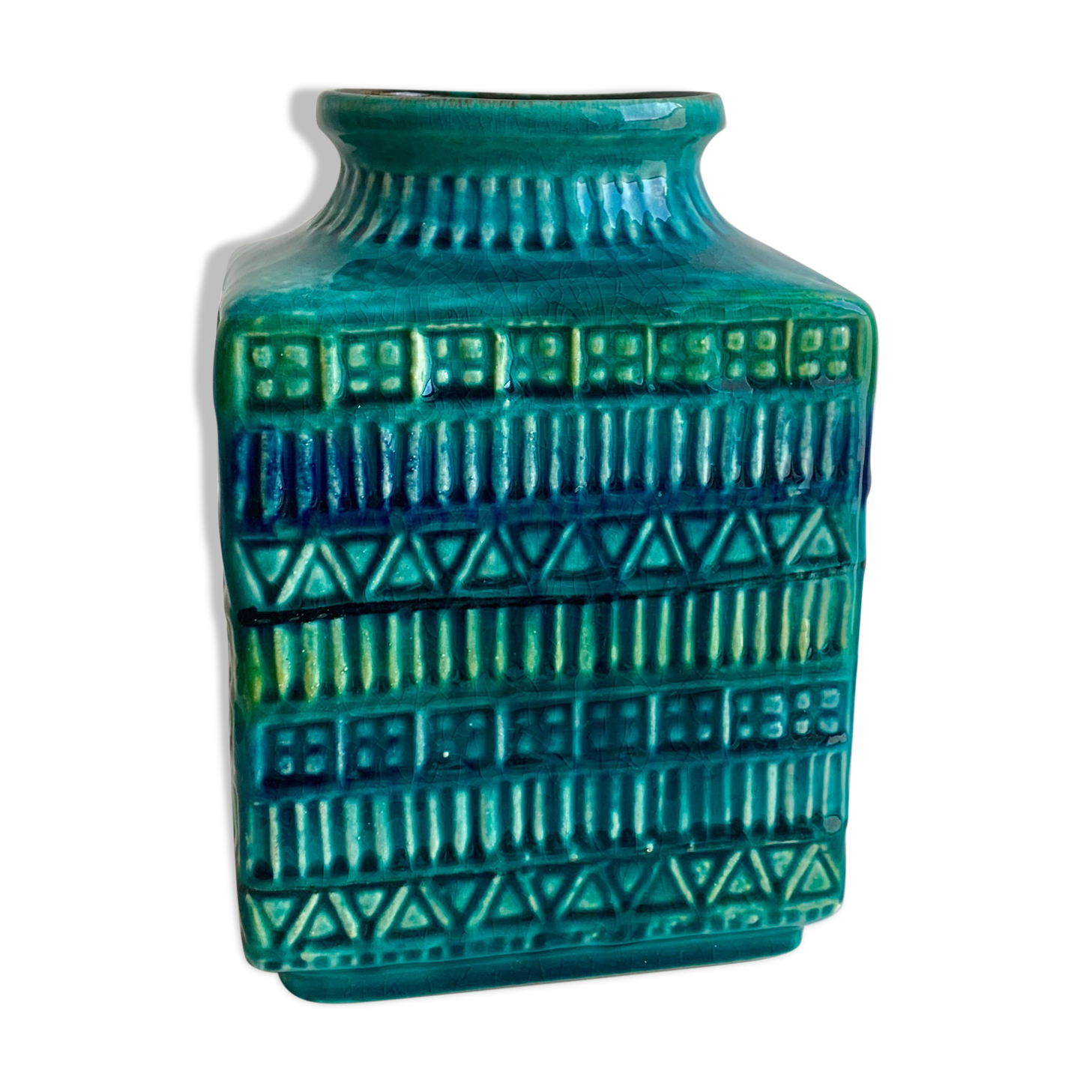 Keramik Vase Bay W.Germany, 1970s