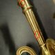 Pair of wall sconces in the style of Louis XVI - gilded bronze