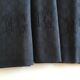 Set of 4 old black damask towels embroidered monogram MC, circa 1920