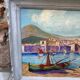 Oil on canvas “Marine” framed
