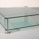 Large coffee table by Peter Ghyczy, model T24 (120x120x45)