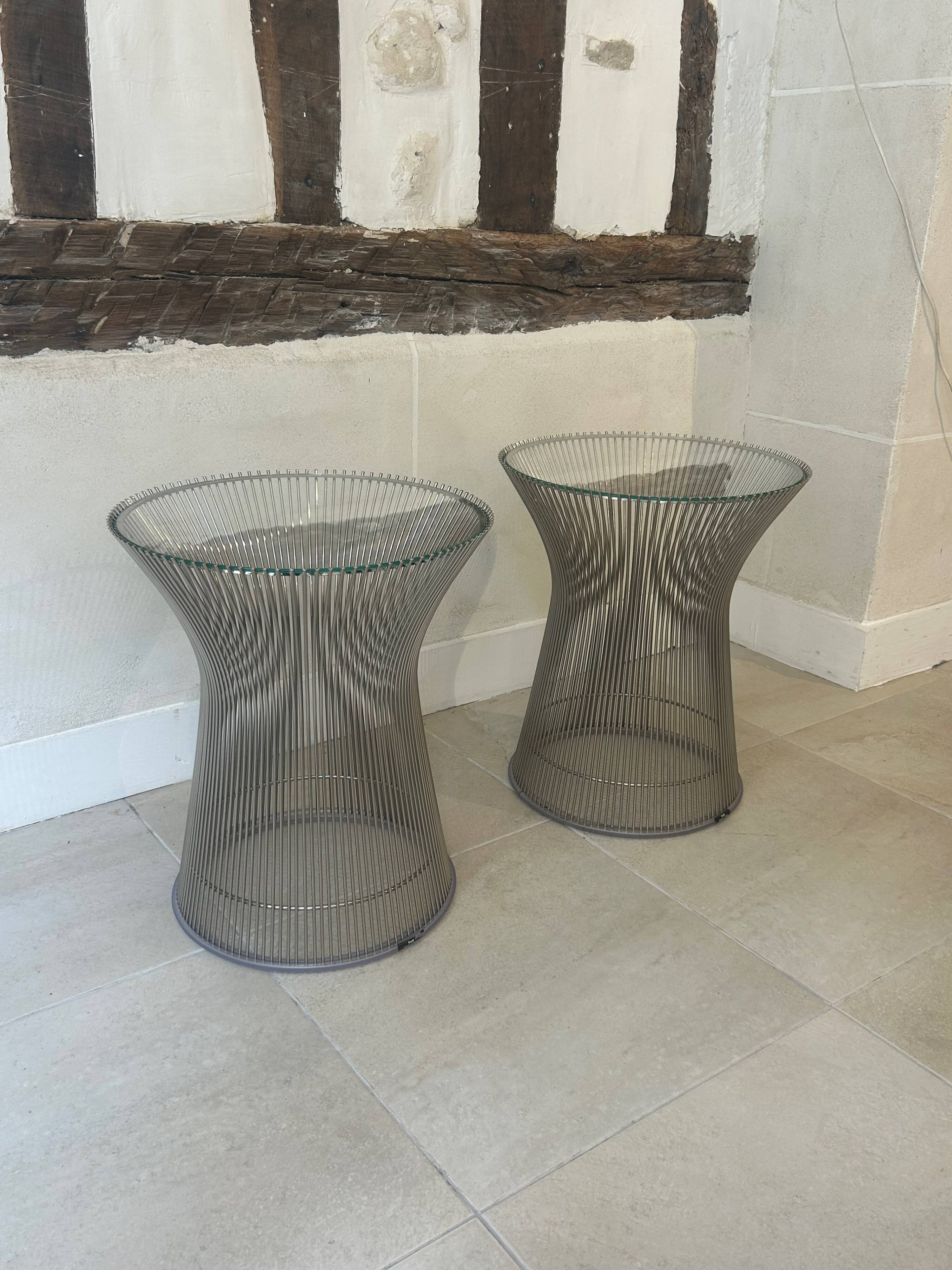 Knoll Warren Platner Side Tables by Warren Platner for Knoll