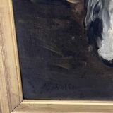Painting by Antoine Vollon
