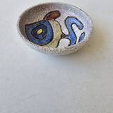 Ceramic zoomorphic ashtray Fish in the spirit of The Argonauts Bonnet