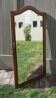 Wooden mirror door