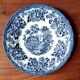 6 vintage ceramic dessert plates, churchill the georgian collecti