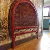 Vintage rattan headboard l=110cm