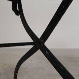Lot de 2 chaises pliantes, chaises de jardin, années 1930