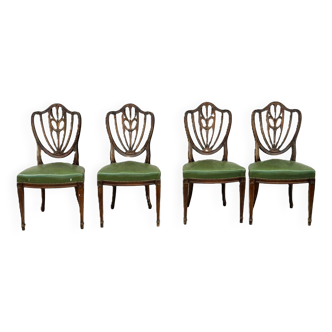 Set of 4 English Chairs