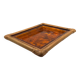 Hollywood regency bamboo tray, Italy 1970s