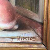 Painting signed "Rabbit".