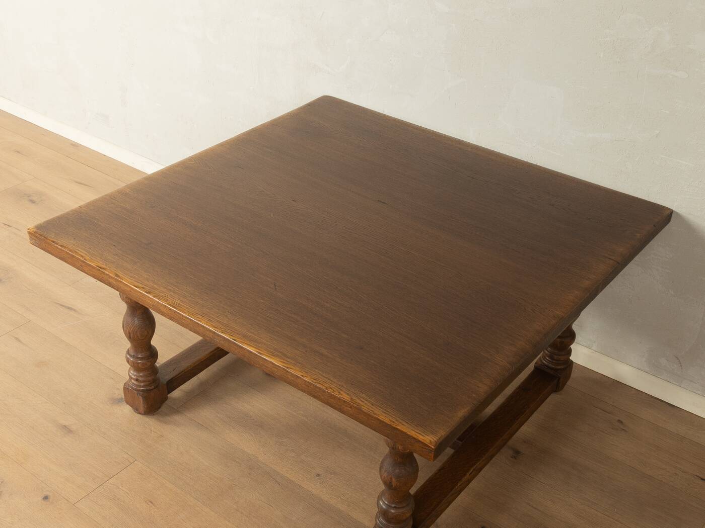 Brutalist coffee table from around 1970 with square top