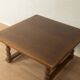Brutalist coffee table from around 1970 with square top