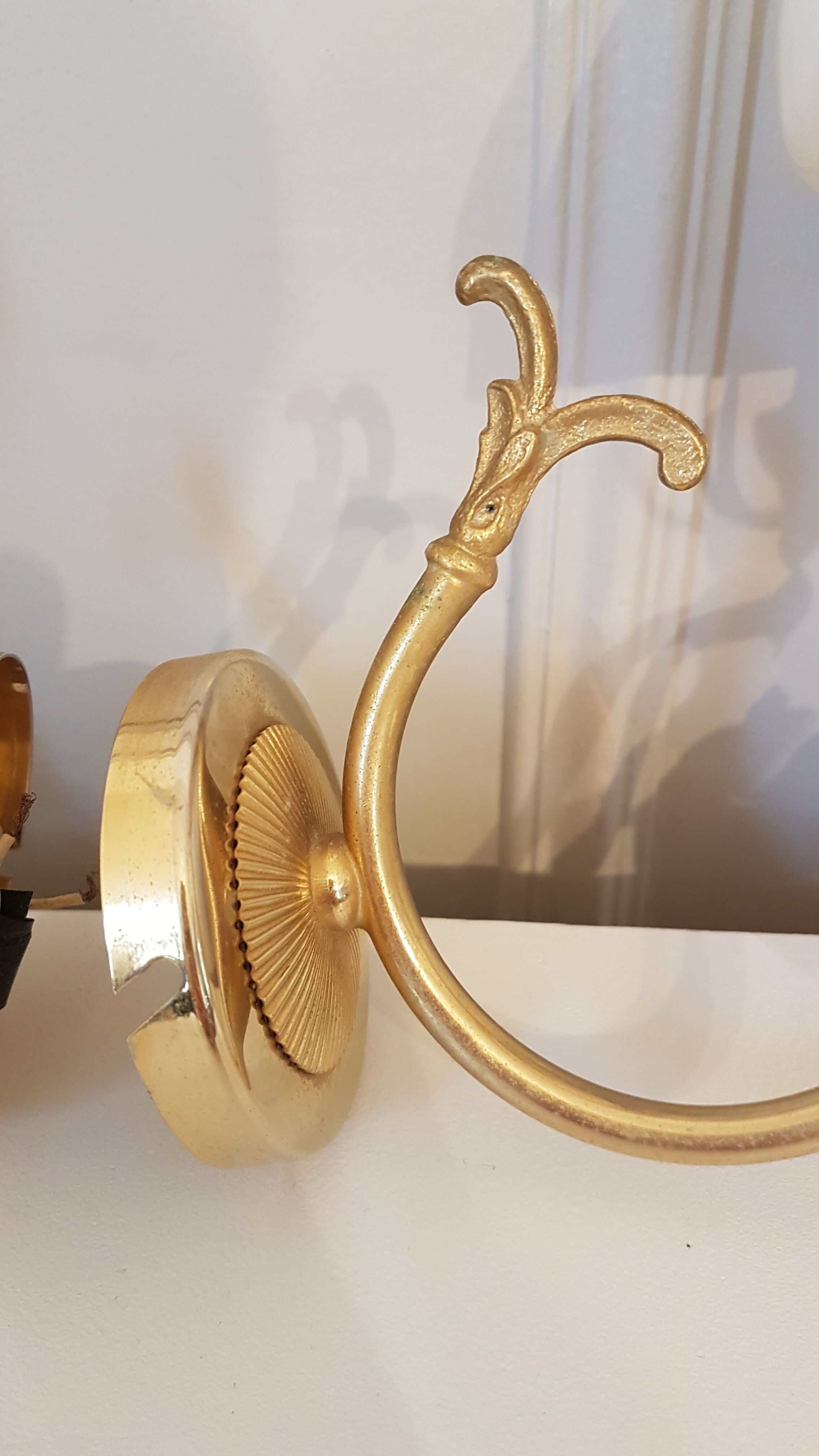 Pair of wall sconces