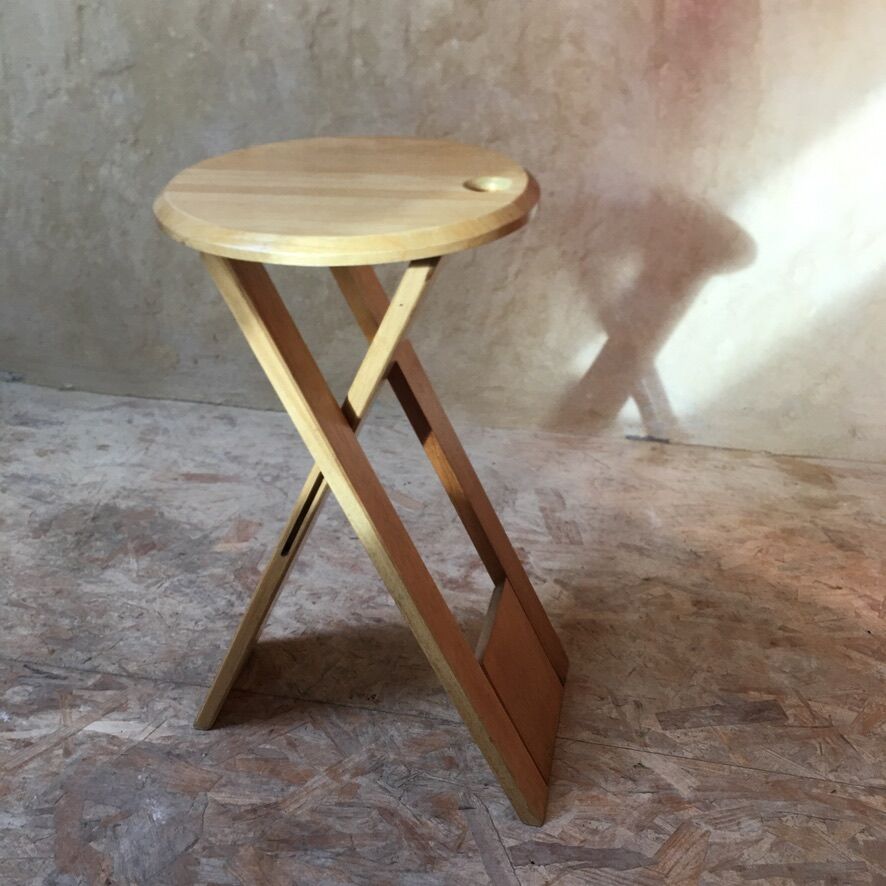 Folding top stool "Suzy" by "Adrian Reed"