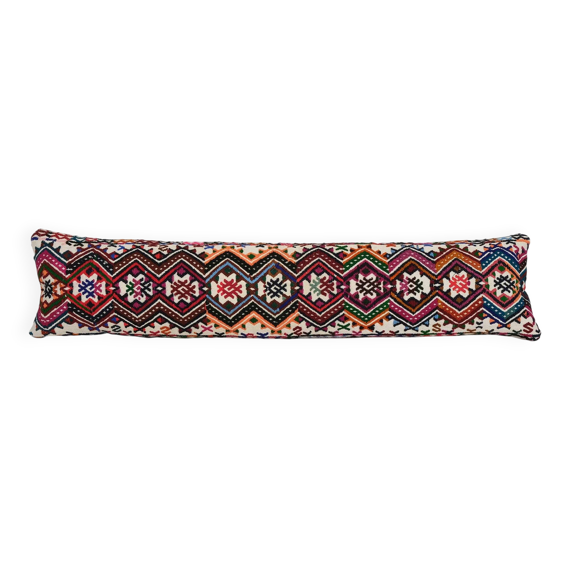 Vintage kilim cushion cover 25x99 cm