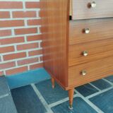 Vintage wooden chest of drawers