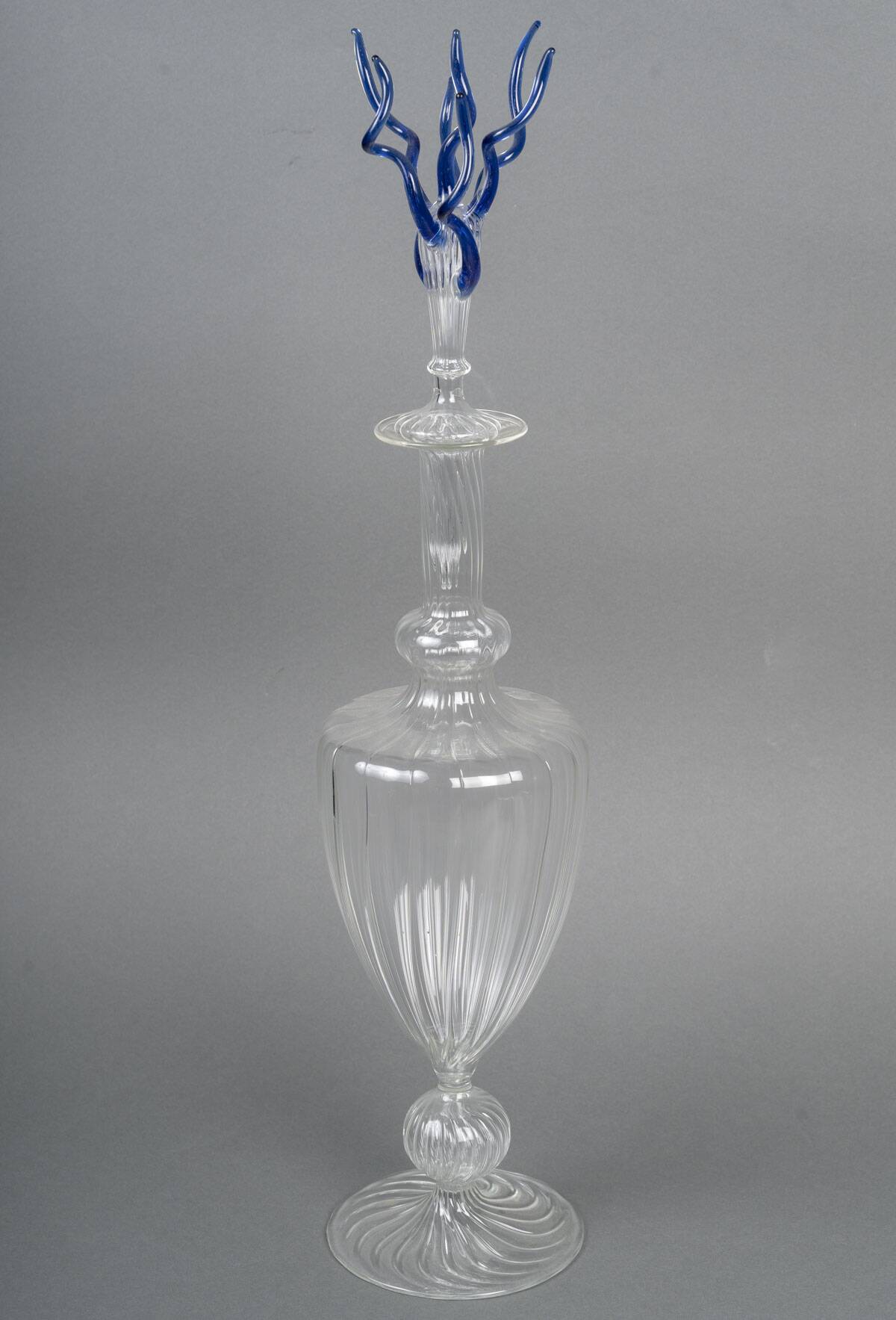 Important murano glass carafe by martinetti