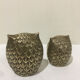 Brass owl duo