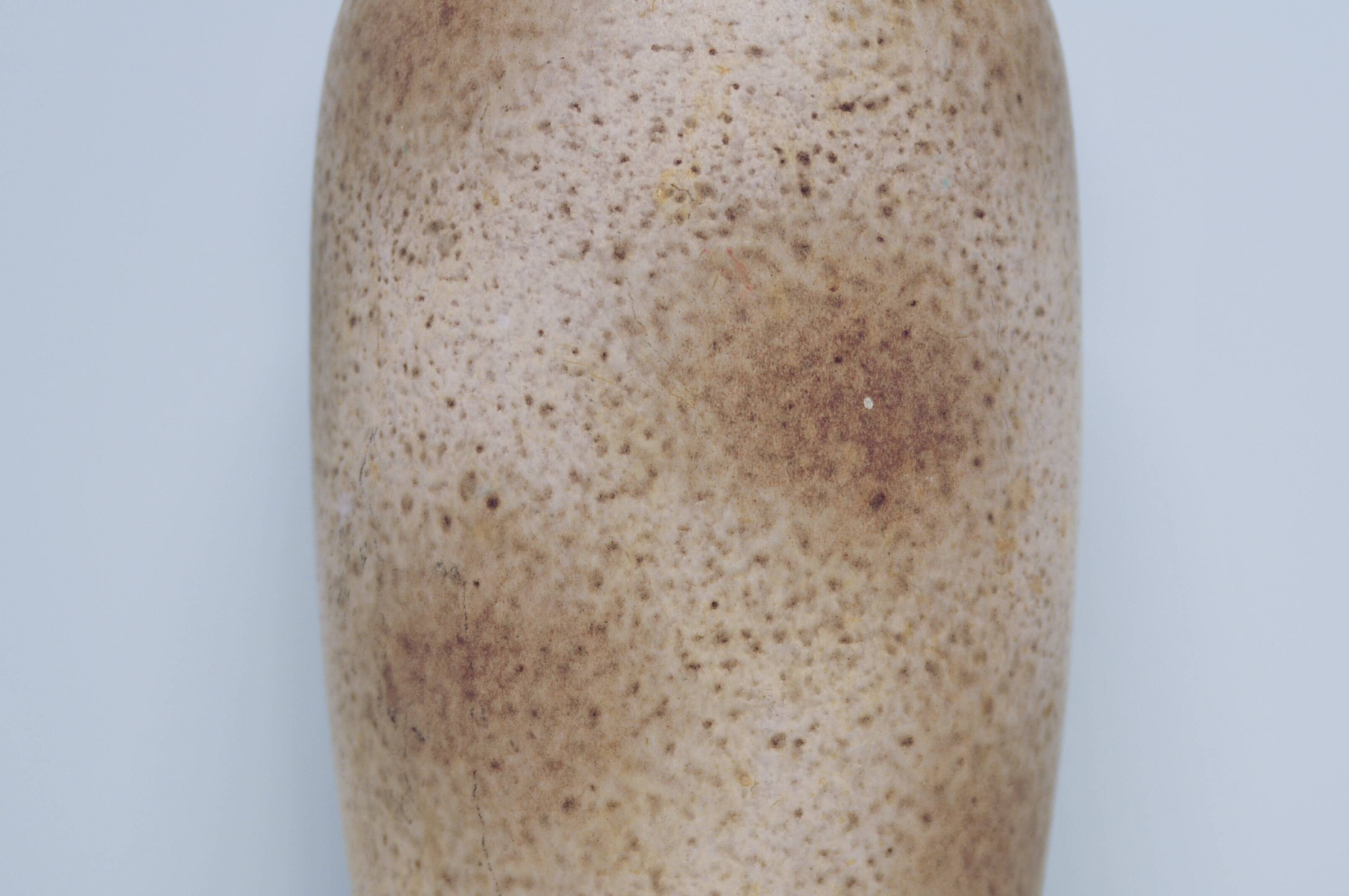 vintage brown and white West Germany vase Scheurich